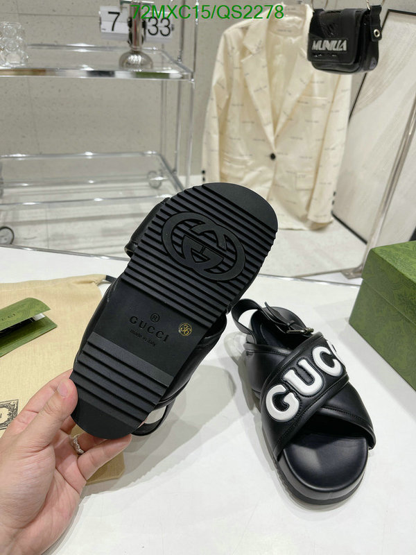 Gucci-Women Shoes Code: QS2278 $: 72USD