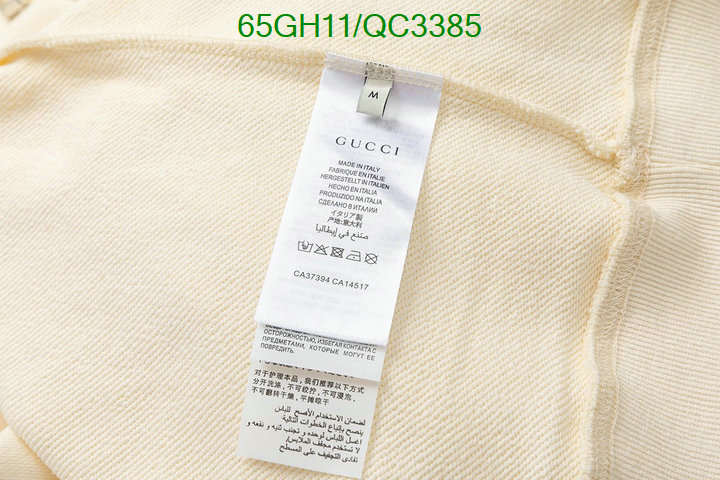 Gucci-Clothing Code: QC3385 $: 65USD