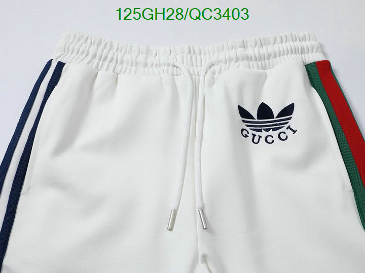 Gucci-Clothing Code: QC3403 $: 125USD