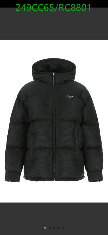 Prada-Down jacket Men Code: RC8801 $: 249USD