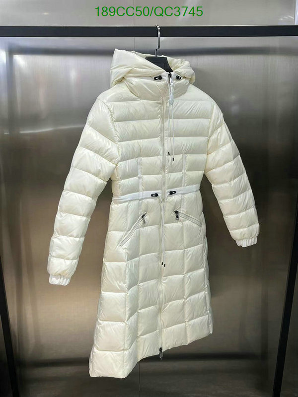 Moncler-Down jacket Women Code: QC3745 $: 189USD