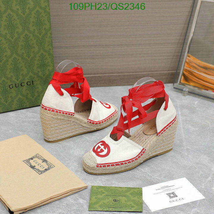 Gucci-Women Shoes Code: QS2346 $: 109USD