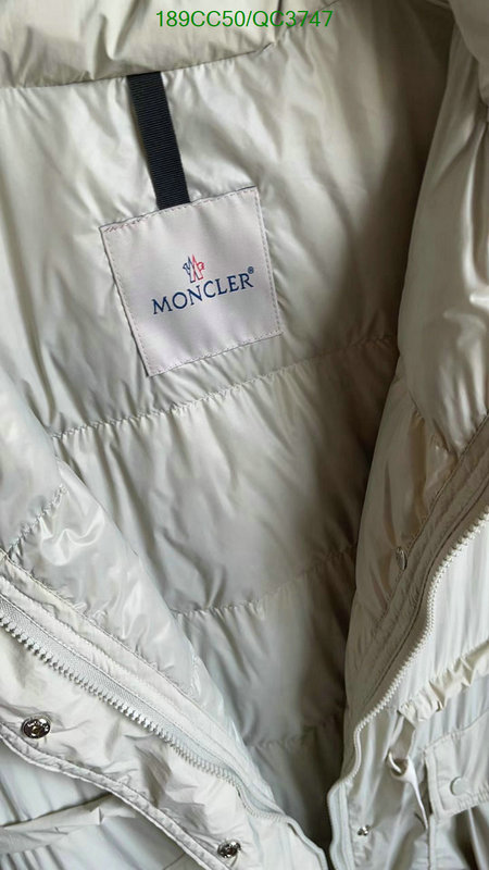 Moncler-Down jacket Women Code: QC3747 $: 189USD