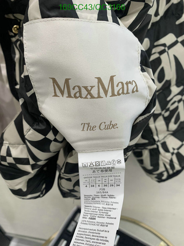 MaxMara-Down jacket Women Code: QC3166 $: 169USD
