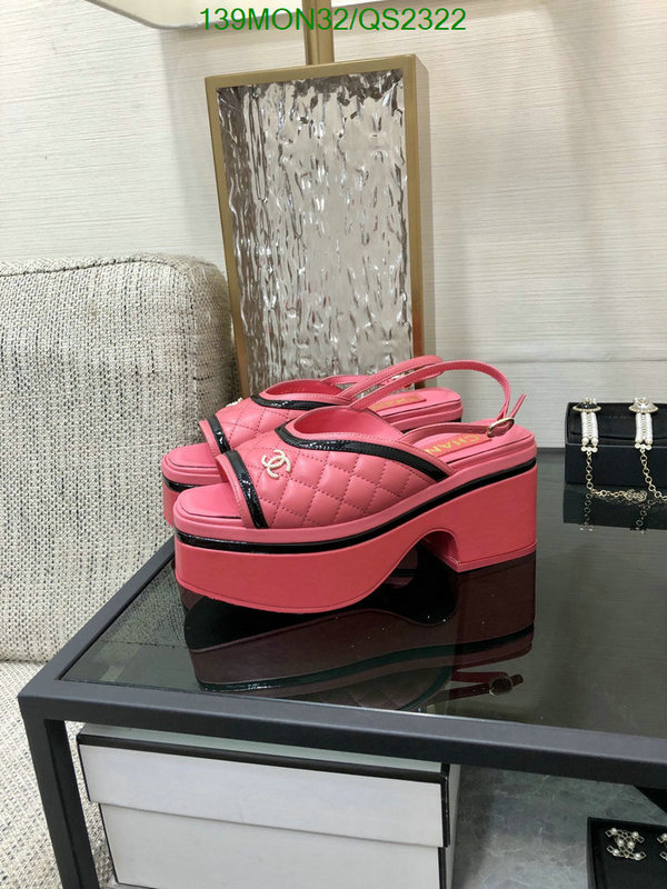 Chanel-Women Shoes Code: QS2322 $: 139USD