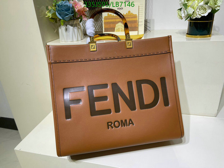 Sunshine-Fendi Bag(Mirror Quality) Code: LB7146 $: 335USD