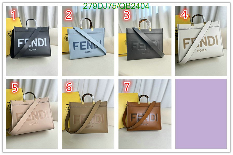 Sunshine-Fendi Bag(Mirror Quality) Code: QB2404 $: 279USD