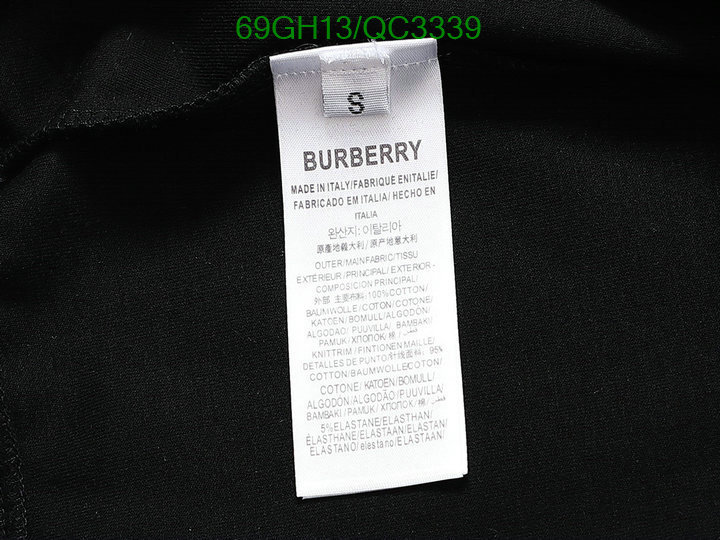 Burberry-Clothing Code: QC3339 $: 69USD