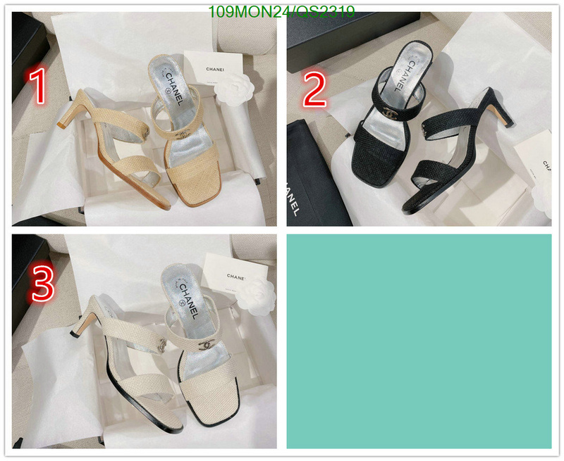 Chanel-Women Shoes Code: QS2319 $: 109USD