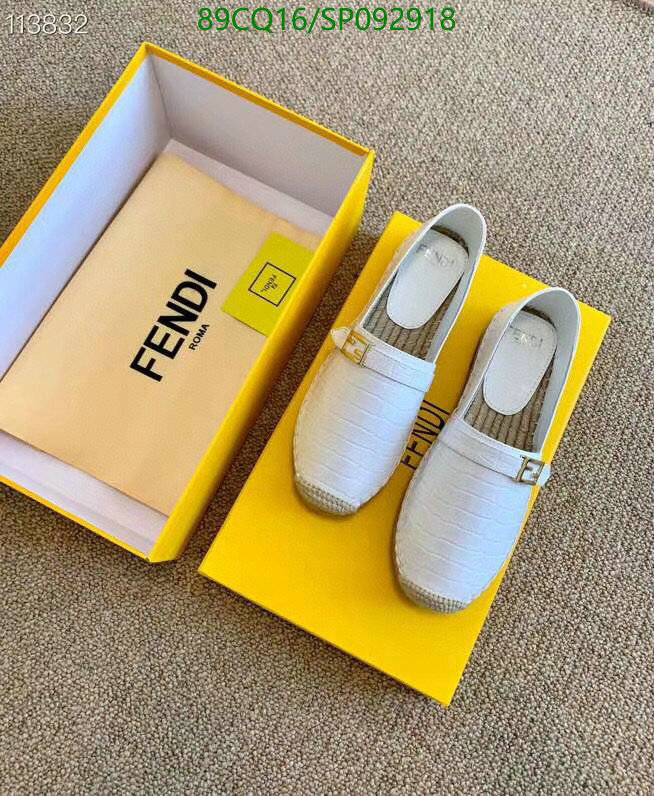 Fendi-Women Shoes Code: SP092918 $: 89USD