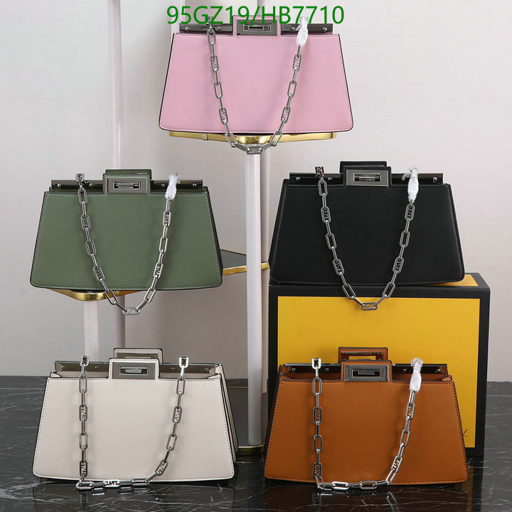 Handbag-Fendi Bag(4A) Code: HB7710 $: 95USD