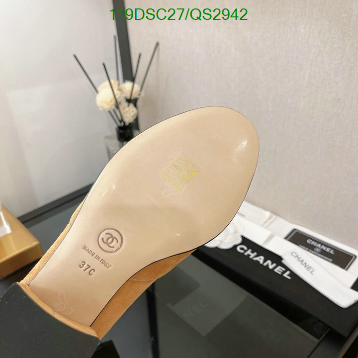 Chanel-Women Shoes Code: QS2942 $: 119USD