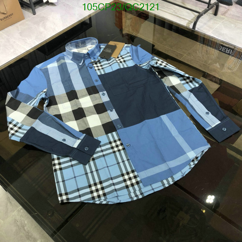 Burberry-Clothing Code: QC2121 $: 105USD