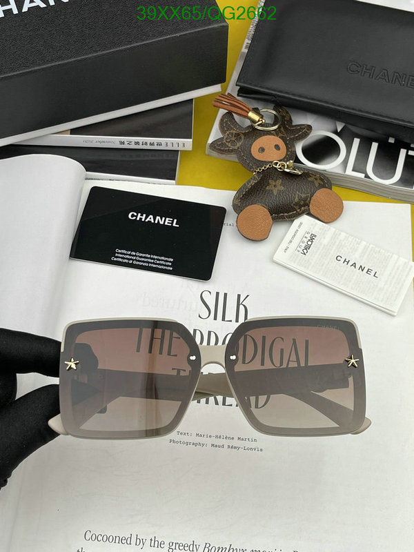 Chanel-Glasses Code: QG2662 $: 39USD