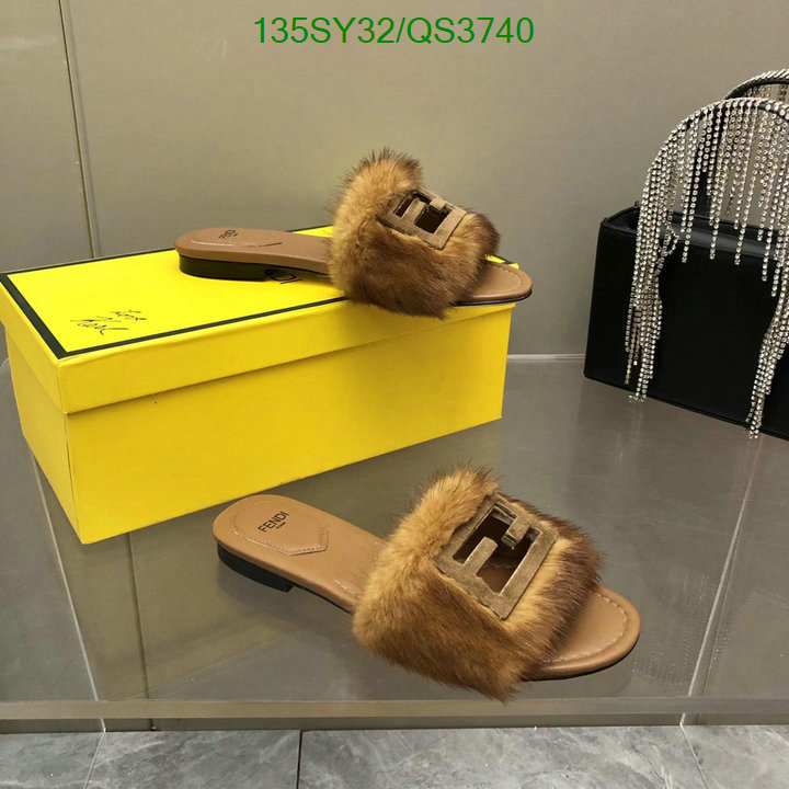 Fendi-Women Shoes Code: QS3740 $: 135USD