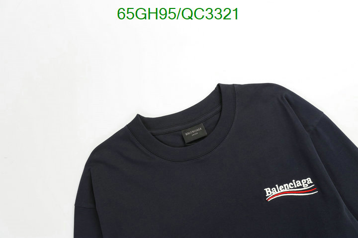 Balenciaga-Clothing Code: QC3321 $: 65USD