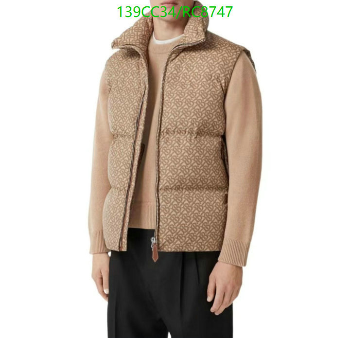 Burberry-Down jacket Women Code: RC8747 $: 139USD