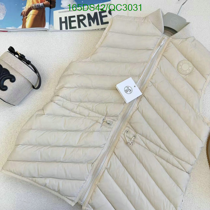 Hermes-Down jacket Men Code: QC3031 $: 165USD