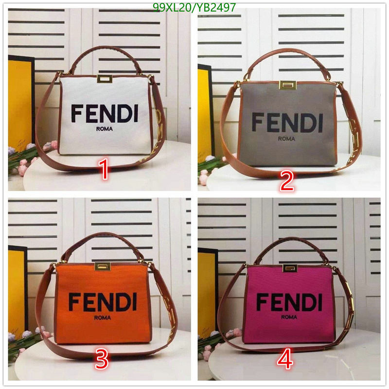 Peekaboo-Fendi Bag(4A) Code: YB2497 $: 99USD