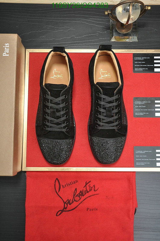 Christian Louboutin-Men shoes Code: QS4383 $: 119USD