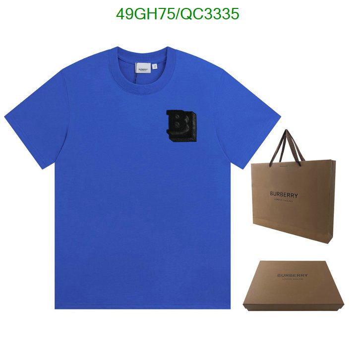 Burberry-Clothing Code: QC3335 $: 49USD