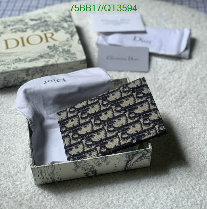 Dior-Wallet(4A) Code: QT3594 $: 75USD