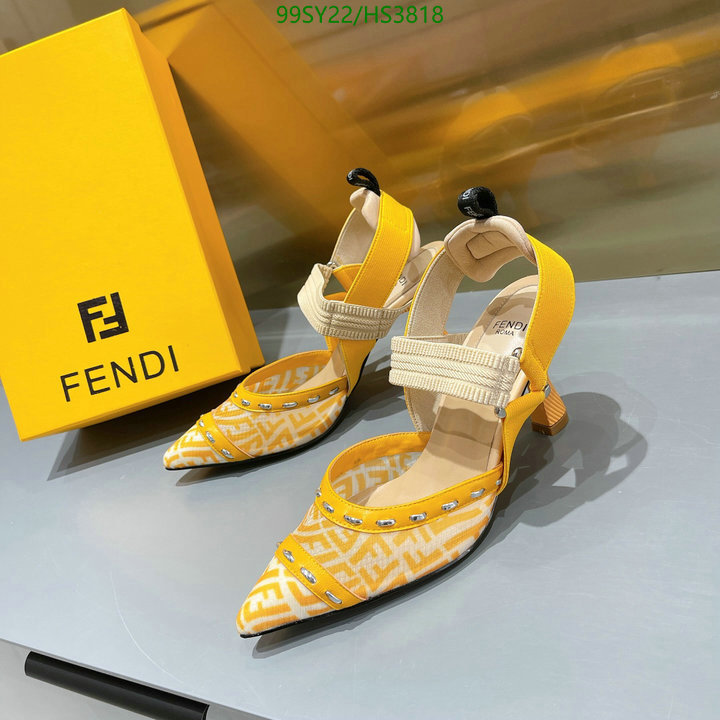 Fendi-Women Shoes Code: HS3818 $: 99USD