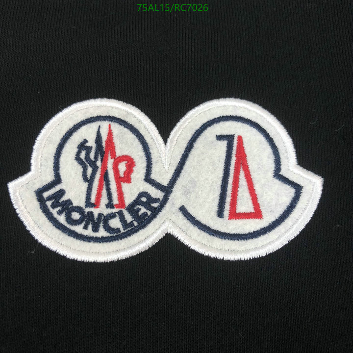 Moncler-Clothing Code: RC7026 $: 75USD