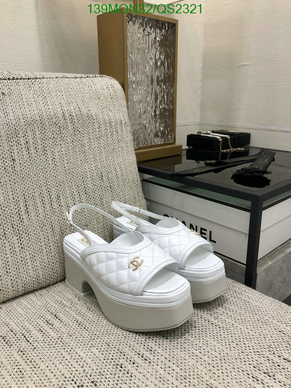 Chanel-Women Shoes Code: QS2321 $: 139USD