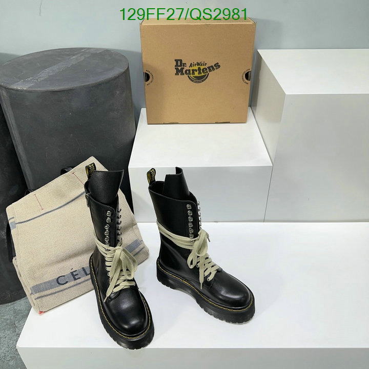 DrMartens-Women Shoes Code: QS2981 $: 129USD