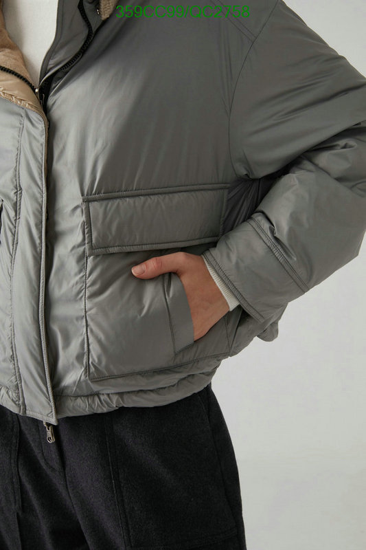 Brunello Cucinelli-Down jacket Women Code: QC2758 $: 359USD