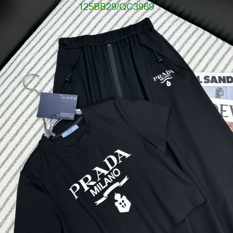 Prada-Clothing Code: QC3969 $: 125USD