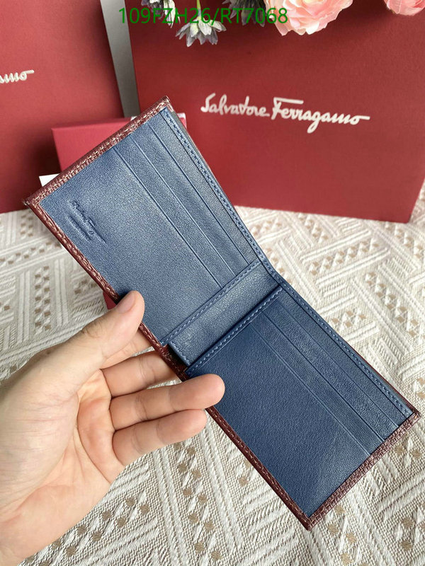 Ferragamo-Wallet Mirror Quality Code: RT7068 $: 109USD