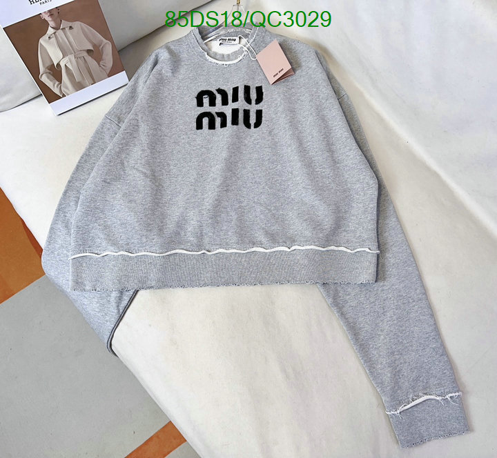 MIUMIU-Clothing Code: QC3029 $: 85USD