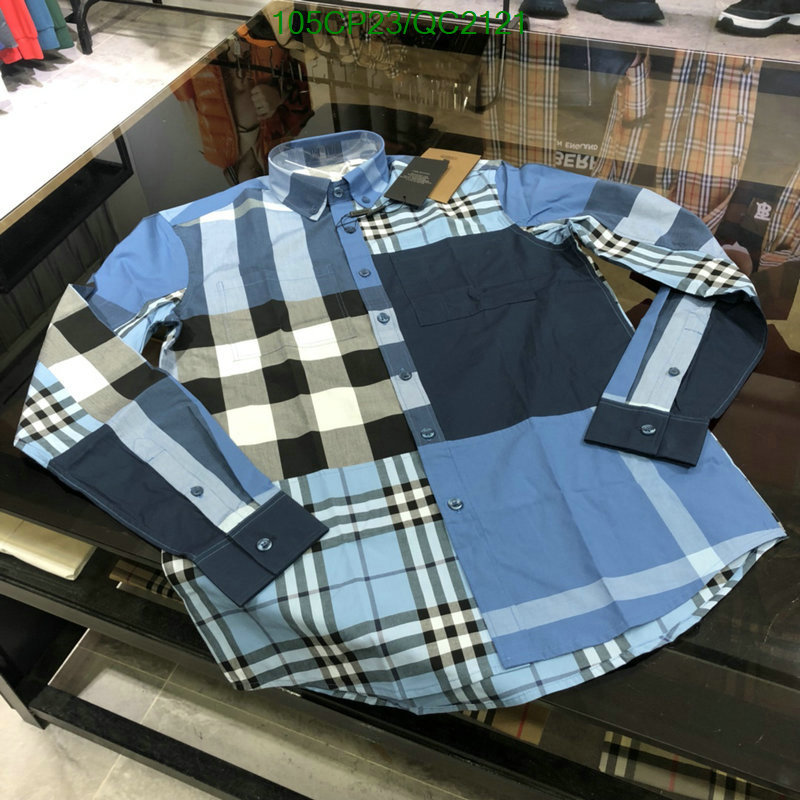 Burberry-Clothing Code: QC2121 $: 105USD