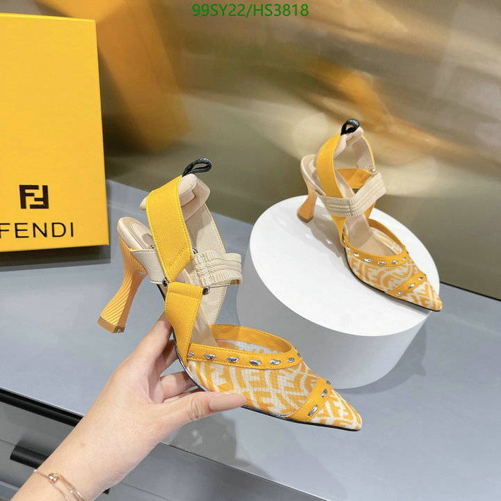 Fendi-Women Shoes Code: HS3818 $: 99USD