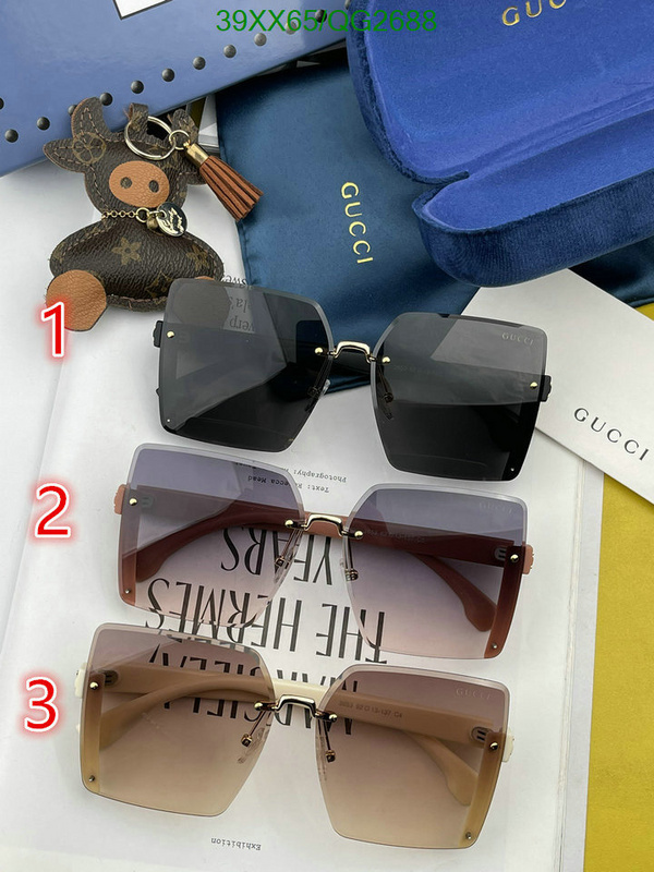 Gucci-Glasses Code: QG2688 $: 39USD