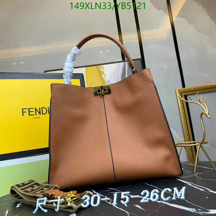 Handbag-Fendi Bag(4A) Code: YB5121 $: 149USD