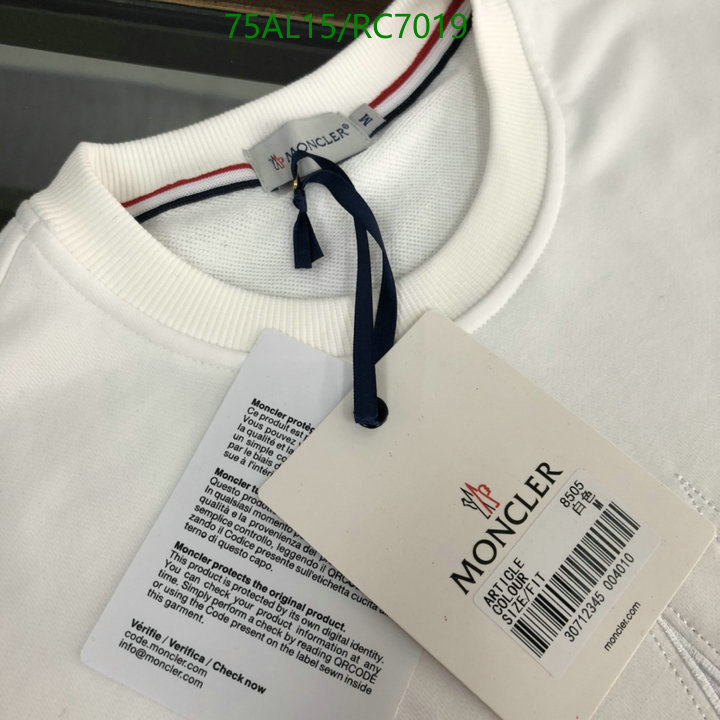 Moncler-Clothing Code: RC7019 $: 75USD