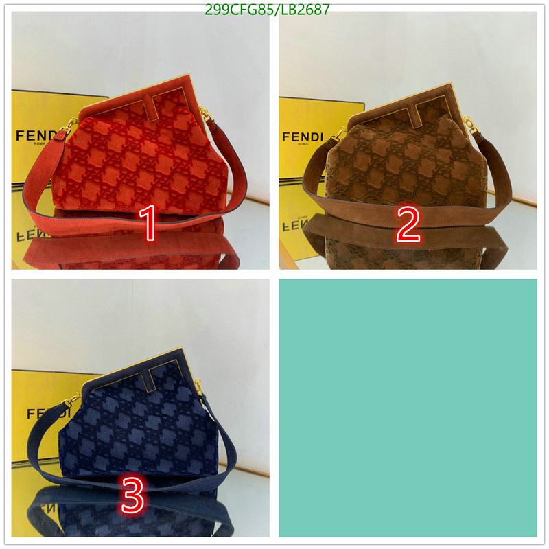 First Series-Fendi Bag(Mirror Quality) Code: LB2687 $: 299USD