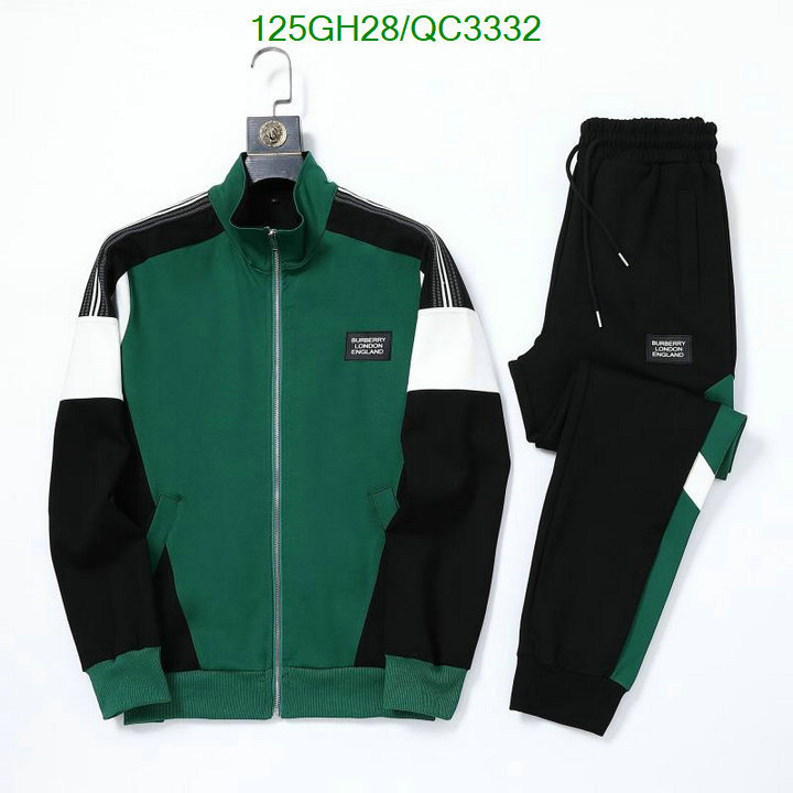 Burberry-Clothing Code: QC3332 $: 125USD