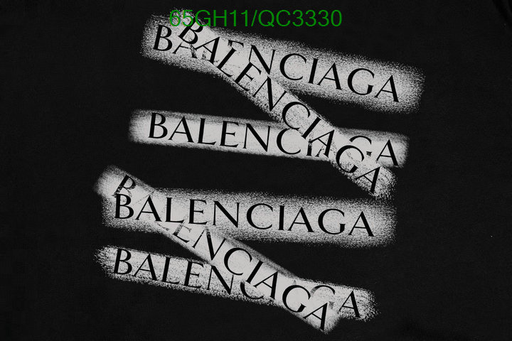 Balenciaga-Clothing Code: QC3330 $: 65USD