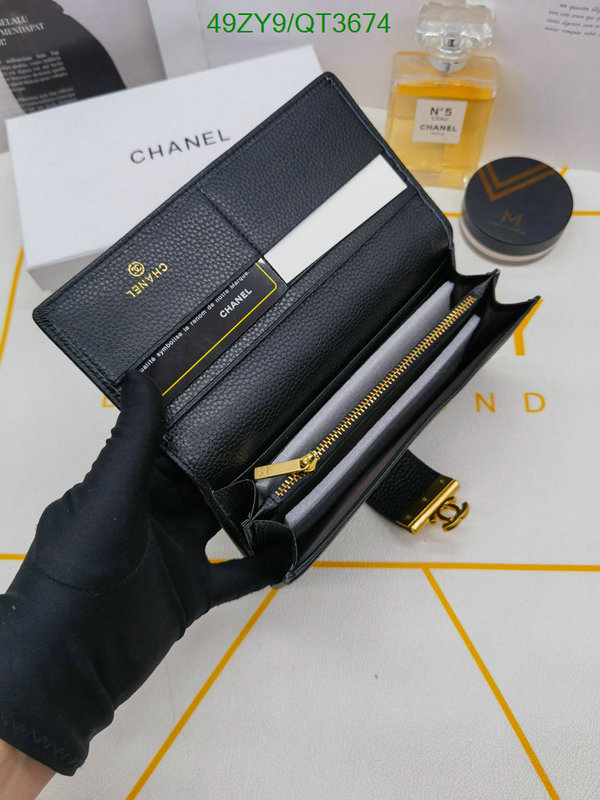 Chanel-Wallet(4A) Code: QT3674 $: 49USD