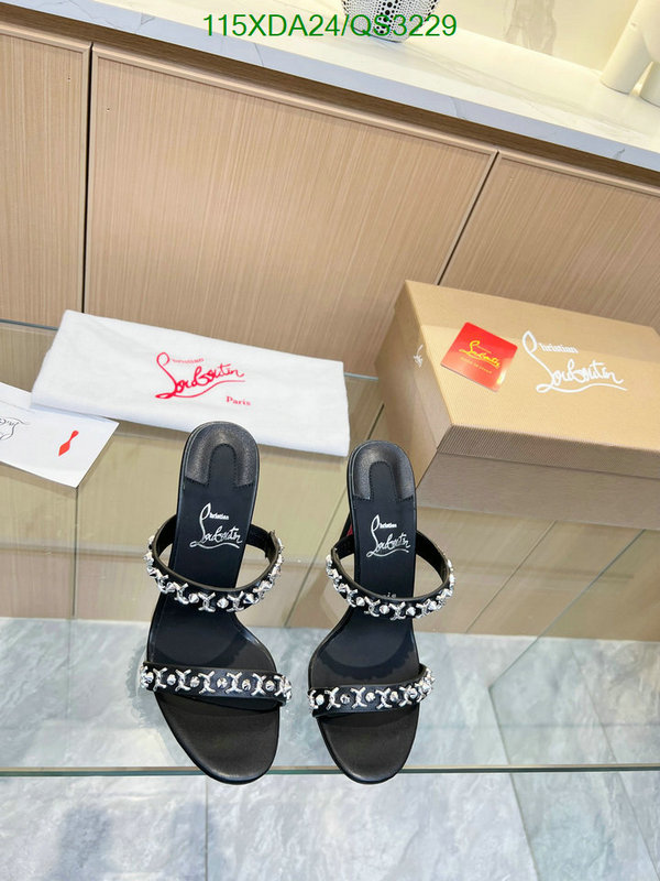 Christian Louboutin-Women Shoes Code: QS3229 $: 115USD