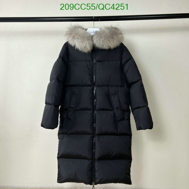 Moncler-Down jacket Women Code: QC4251 $: 209USD