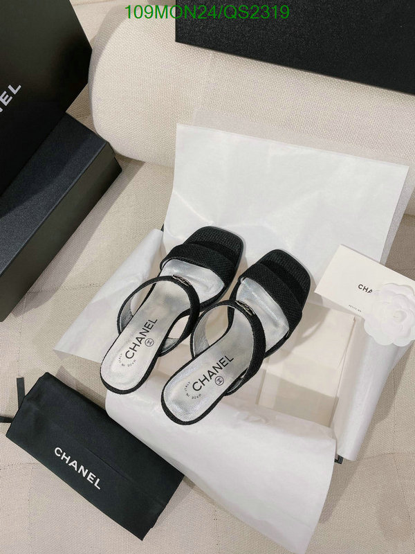 Chanel-Women Shoes Code: QS2319 $: 109USD