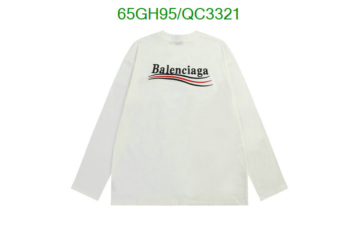 Balenciaga-Clothing Code: QC3321 $: 65USD