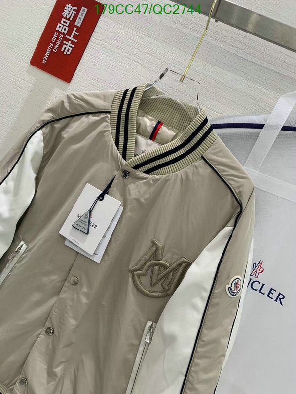 Moncler-Down jacket Men Code: QC2744 $: 179USD