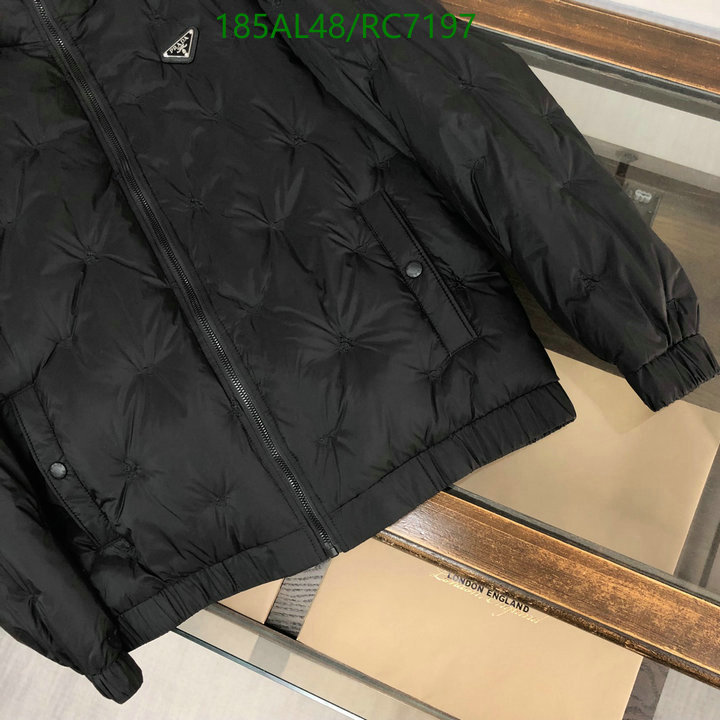 Prada-Down jacket Men Code: RC7197 $: 185USD