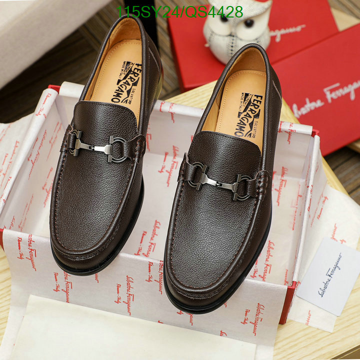 Ferragamo-Men shoes Code: QS4428 $: 115USD